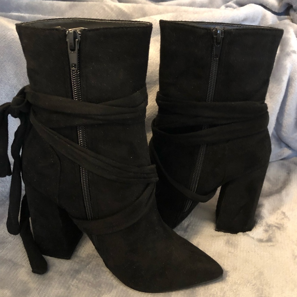 New Black Ankle Boots | size UK 3 Size 5.5